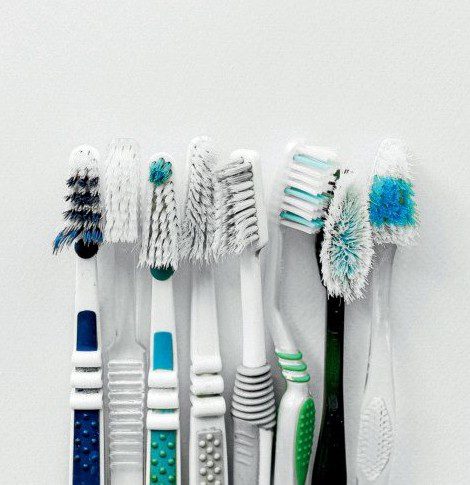 Soft-grip toothbrush handles