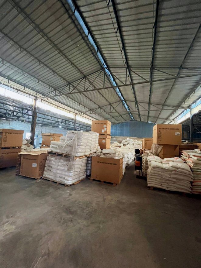 Finished goods warehouse